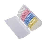 Sewing Chalk Set - Triangle Fabric Marking Chalk with Protective Shell | Secure Hold Triangle Dressmaker Fabric Markers | Colorful Marking Pens for Professional Tailors, Designers