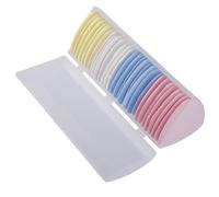 Sewing Chalk Set - Triangle Fabric Marking Chalk with Protective Shell | Secure Hold Triangle Dressmaker Fabric Markers | Colorful Marking Pens for Professional Tailors, Designers