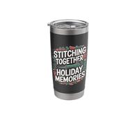 Sewing Christmas Sewer Stainless Steel Insulated Tumbler