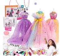 Sewing Craft Set, 309 Piece Doll Clothing Kit | Toys Supplies For Girls Creative For Girls Over 6 Years, Holiday Gift Set For Hal