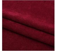 Sewing Crafts Wale Corduroy Fabric, Corduroy Fabric Burgundy 1.6m Width Length 1-5m(2X1.6M)