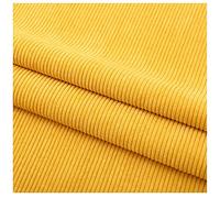 Sewing Crafts Wale Corduroy Fabric, Corduroy Fabric DIY Sewing Crafts Multicolor 1-5m x 1.6m(Geel,1X1.6M)