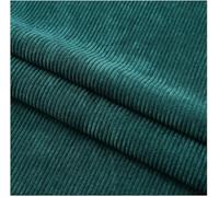Sewing Crafts Wale Corduroy Fabric, Corduroy Fabric Polyester 1-5m x 1.6m DIY Sewing Multicolor(Dark Green,1X1.6M)