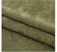 Sewing Crafts Wale Corduroy Fabric, Corduroy Fabric Polyester 1-5m x 1.6m DIY Sewing Multicolor(Groen,5X1.6M)