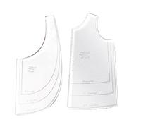 Sewing Cutout - Quilting Stencils, Special Reversible Vest Drawing Accessories, Robust, Tailor Alignment Tool, Reliable Accessories for Making Doll Clothes F