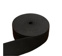 Sewing Elastic Bands 10mm/15mm/20mm/25mm/30mm/35mm/40mm/45mm/50mm White Black Nylon High Elastic Bands Garment Trousers Sewing Accessories(Black35mm 6meters)