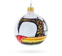 Sewing Enthusiast's Delight Blown Glass Christmas Tree Decoration Ornament Bauble 3.25 Inches