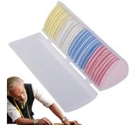 Sewing Fabric Chalk - Gypsum Limestone Triangle Shape | Erasable Marking Tool For Quilting Designers | Professional Tailors Pack Sewing Stitches Precise Cuts Clear Marks Accessories,