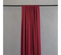Sewing Fabric Elasticity Fabric for Backdrop Curtains | Select Color to DIY Soft Fabric Drapes Wedding Curtain Backdrop Material for Sewing(Maroon,W160cm X L800cm)