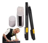 Sewing Fabric Pens | 2 Heat Erasable Ink Pens, Water Soluble Embroidery Pencils with Replaceable Spare Parts for Tailors Designers, Hobbists, Staplers Here