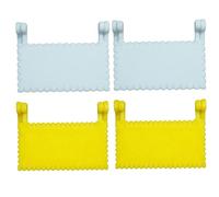 Sewing Gauge - 4 Pieces Clip On Edge Quilting Guide | Portable Sewing Scale Needle Sizer for Beginners Processing Sewing Work