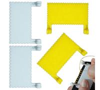 Sewing Guide for Sewing, 4 Pieces Hem Guide Clamp for Edge | Measuring Tool, Needle Gauge for Finishing Edges for Domestic Craft Sewing and Quilting