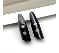 Sewing Horn Toggle Buttons, Grey Resin Horn Toggle Buttons 50mm for Coat Windbreaker Pack of 10/20pcs(Button 3：,10pcs 50MM)