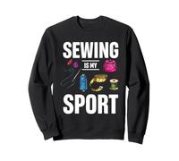 Sewing Is My Sport Quilting Seamstress Sewing Machine Sweatshirt