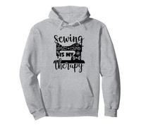 Sewing is My Therapy Machine Pullover Hoodie