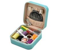 Sewing Kit Portable Multifunctional Box Home Tool Set Bedding Embroidery Wire Accessories for Home(Blue)