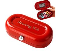 Sewing Kit with Needles and Thread, Magnetic Multi-Purpose Portable, Manual Sewing Set | for Beginners in Indoor and Outdoor Spaces, Ideal for Travel and DIY Quilting Projects, Bags and Clothes