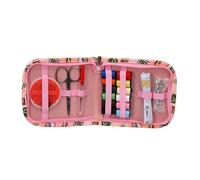 Sewing Kits with Case Supplies Travel Needle Threader Tape Measure Bobbins Thread for Travel with Case Needle Threader Tape Measure for Adults Children