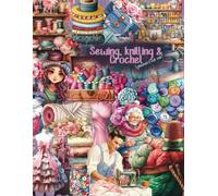 Sewing, Knitting & Crocheting Ephemera Book - Craft Your Cozy Creations!