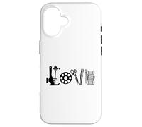 Sewing LOVE Tools Seamstress Tailor Quilter Case for iPhone 16