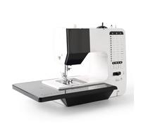 Sewing Machine, 12 Stitches Mini Sewing Machine Electric Double Thread Sewing Machine with Extension Table Automatic Threader Portable Sewing Machine for Beginners UK Plug