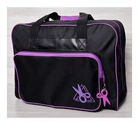 Sewing Machine Bag: Black/Purple