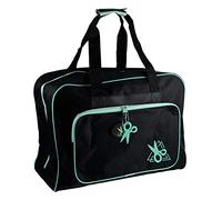 Sewing Machine Bag: Black/Turquoise