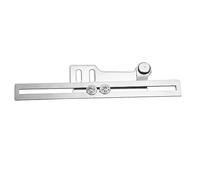 Sewing Machine Binder 3 in 1 Multifunctional Sewing Binding Attachment Stainless Steel Practical Tools Adjustable Width for Industrial Sewing, Flatbed Universal