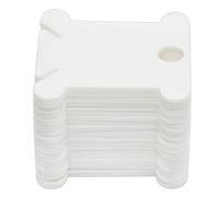 Sewing Machine Bobbins, Plastic Floss Bobbins, Cardboard Floss Bobbins 500pcs 38x35mm White for Cross Stitch Embroidery