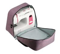 Sewing Machine Carry Bag - Sewing Machine Carry Bag, Padded PVC Carry Bag | Durable Protective Dust Bag, Sewing Storage for Standard Brother and Janome Sewing Machines, Purple, see description, See