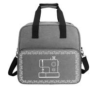 Sewing Machine Carrying Case - Waterproof Sewing Tote | Tote Bag with Shoulder Strap with Multiple Storage Pockets | Sewing Machine Bag | Trolley Tote Bag | Mulifunctional Cosmetic Bag | Makeup Bag