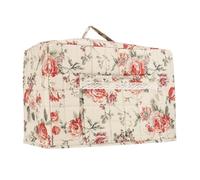 Sewing Machine Case, Carry Bag in Boho Design for Overlocking Machines, Quilted Protection for Sewing Machines, for Use When Travelling, Outdoors, at Home, in the Workshop, in the Studio and