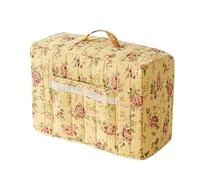 Sewing Machine Cover - 43cm Protective Dust Carrier | with Handle and Pocket Vintage Floral Print Sewing Machine Travel Case - for Travel Home Laundry Room DIY Fabric Project Organization
