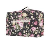 Sewing Machine Cover - Foldable Dust Cover, Boho Carrier Tote with Storage Pockets | Storage Case for Travel Indoor Outdoor Home Workshop Studio Dustproof Fabric Padded Carrying Bag Handle Pockets