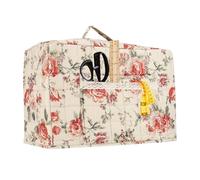 Sewing Machine Cover, Space-Saving Design, 43x24x35cm, Quilted Sewing Machine Cover, Serger Protection Bag, Lightweight Material, for Indoor Outdoor Home Workshop Studio Craft Storage