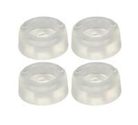 Sewing Machine Cushion Feet, 4Pcs Non-Slip Vibration Reduction Bed Cushion Soft PVC Foot Pads for Most Household Low Shank Sewing Machines