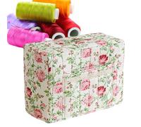 Sewing Machine Dust Bag - Cover 16.93 X 13.78 X 9.45 Inch, Polyester Material, Handle And Accessory Pocket | Projects, Craft Room Organization, Transportation, Pink, Se référer à la description