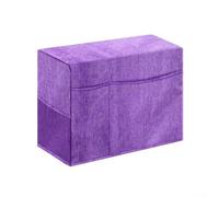 Sewing Machine Dust Cover Oxford Fabric Foldable Protective Case With Pockets For Dust Dirt And Scratch Resistance, Fits Most Standard Models For Home Or Craft Use(Purple)