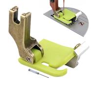 Sewing Machine Feet, Adjustable Quilting Presser Foot, Multifunction Sewing Guide Tool, Sturdy Equipment Attachment, Ideal for Fabric, Home, Overlock, and Curling, Multicolor