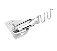 Sewing Machine Folder Binder Overlock Folder Adjustable Double Fold Right Angle Bias Binder Attachment Folder for Lockstitch Machine Binding of Curve Edge(16mm)