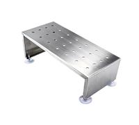 Sewing Machine Foot Pedal Riser Stainless Steel Non-Slip Ergonomic Stand