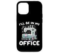 Sewing Machine Ill Be In My Office Funny Tailor Women Men Case for iPhone 12/12 Pro