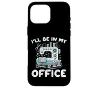 Sewing Machine Ill Be In My Office Funny Tailor Women Men Case for iPhone 16 Pro Max