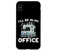 Sewing Machine Ill Be In My Office Funny Tailor Women Men Case for iPhone XS Max
