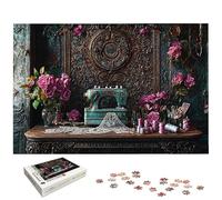 Sewing Machine Jigsaw Puzzles for Adults 5000, 5000 Piece Jigsaw Puzzles for Adults, Retro Jigsaws with Exquisite Packaging Box, Impossible Puzzle for Home Decor, Gifts for Women, Gifts for Men, -6677