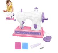 Sewing Machine Learning Tool - Compact Mini Sewing Machine, Creative Sewing Toy Unit | Innovative Role Play Motor Skills Learning Training Set, Educational Handmade Creative Entwic