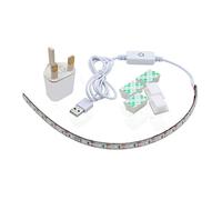 Sewing Machine LED Light Strip, Flexible LED Strip Lights Bar,6.6ft Cord with Touch Dimmer and USB Power Supply, 5pcs Adhesive Clips- Fits All Sewing Machines (11.8 in)