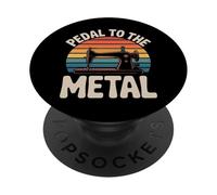 Sewing Machine Life Pedal To The Quilter Patchwork PopSockets Adhesive PopGrip