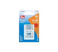 Prym Sewing Machine Needle Gold Embroidery 75+90, Silver, One Size