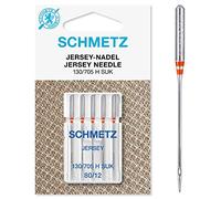 Sewing Machine Needles Schmetz - Jersey (Ball Point), Size: 80/12, Single Packet